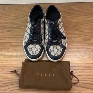Authentic Gucci Supreme Low ‘Beige Blue’ size 7 G